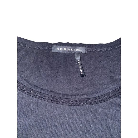 New Koral Essential Short Sleeve Split Hem Tee XS - Picture 6 of 14